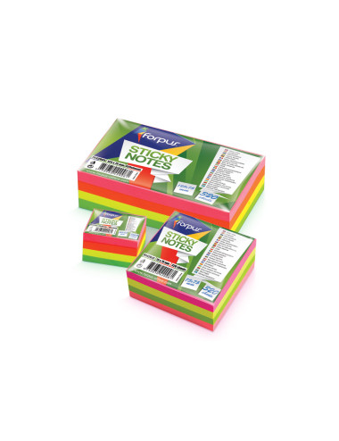 Blok kocka 75×75 mm 320L, barvna